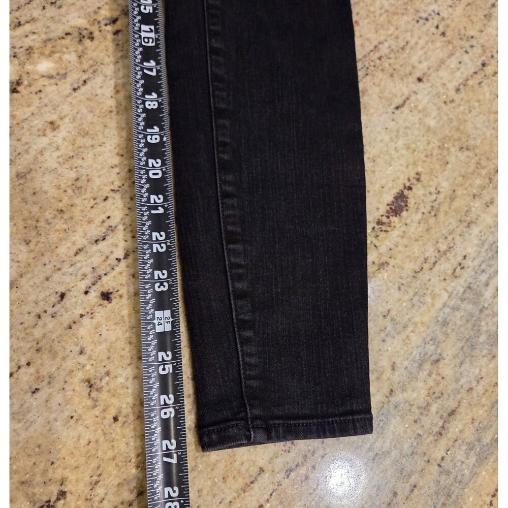 Torrid Women's Premium Stretch Sky High Skinny Black Jeans Size 12 - Picture 5 of 16